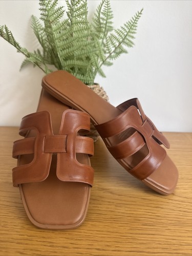 Ladies slip mules sandals - slip, on