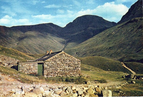 England postcard great gable - england,