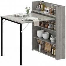 Homcom folding dining table - dining,