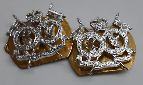 Qrl collar badges british army - qrl,
