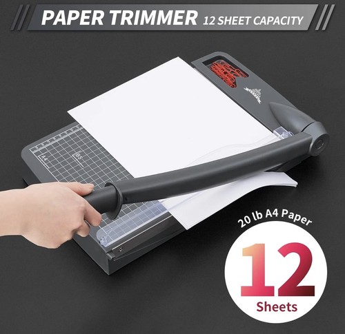 Guillotine paper trimmer 9x12 - guillotine,