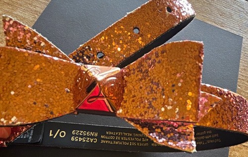 Ted baker gold glitter leather - baker,