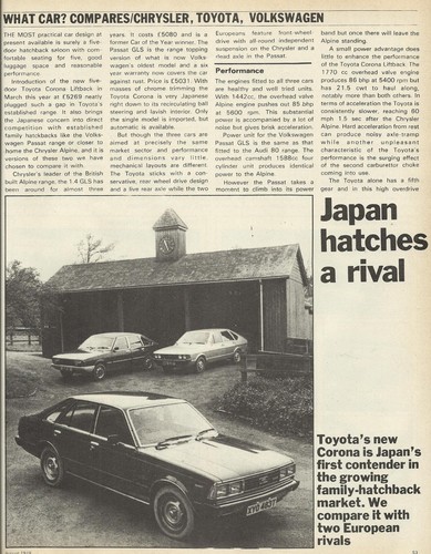 Toyota corona liftback - toyota,