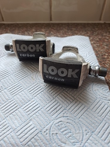 Look delta carbon pedals - carbon,