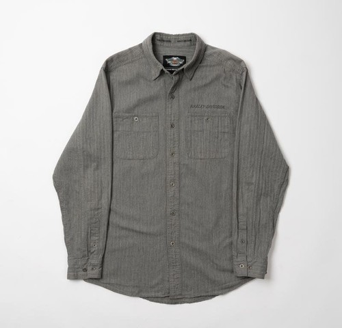 Men harley davidson shirt grey - harley,