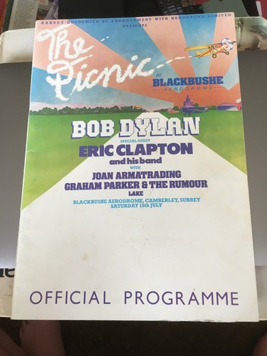Bob dylan the picnic show - bob, tour