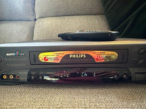 Philips vr756 vhs video - philips,