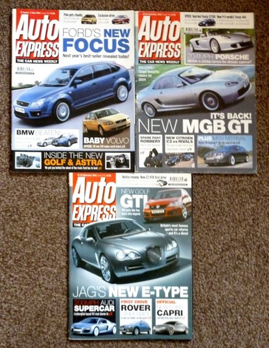 Auto express magazines - 3,