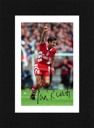 8x6 mount ian rush signed - ian,