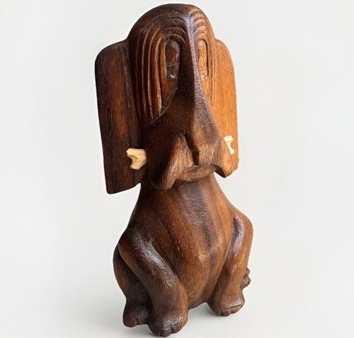 Mid century hand carved - mid,