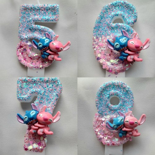 Happy birthday cake candle - happy,