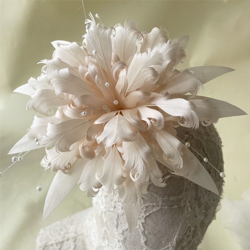 Fluffy goose feather - fluffy, flower