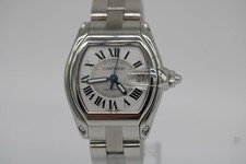 Cartier roadster silver men - cartier,