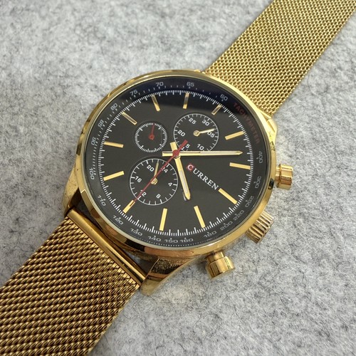 Curren 8227 gold watch - 8227,