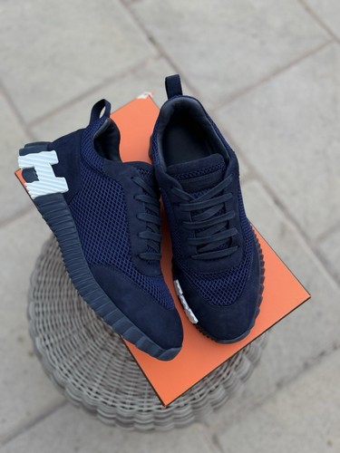 Hermes bouncing sneaker navy - navy,