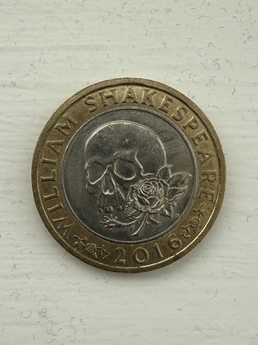Shakespeare skull 2 double - shakespeare, £2
