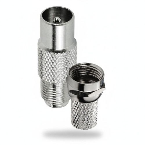 Male coaxial plug - male, tv