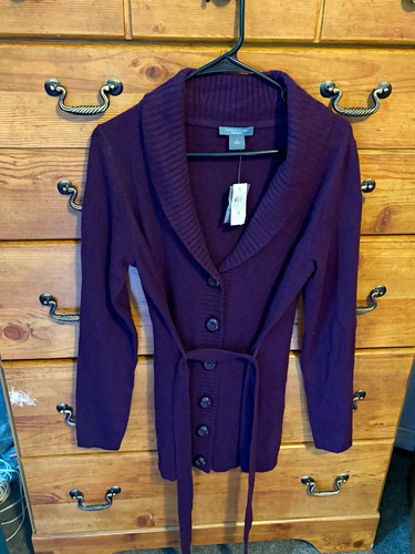 Ann taylor purple cashmere - ann,