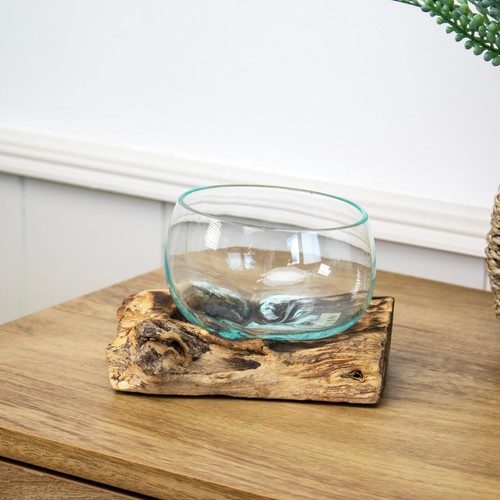 Teak root with mini - with,