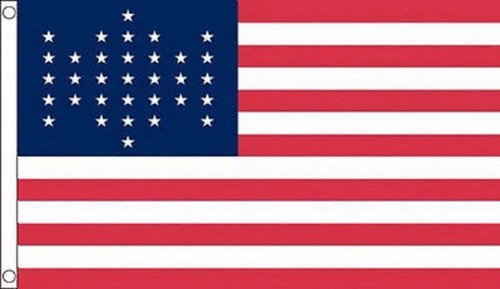 Union civil war - 33, star