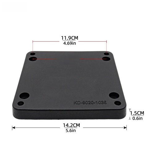 Saltwater proof nylon mounting - proof,