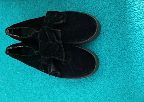 F-Troupe velour black loafers