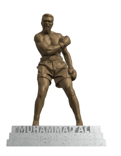 Muhammad ali statue 25cm - –,