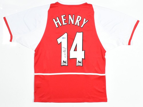 Thierry henry autographed - thierry,