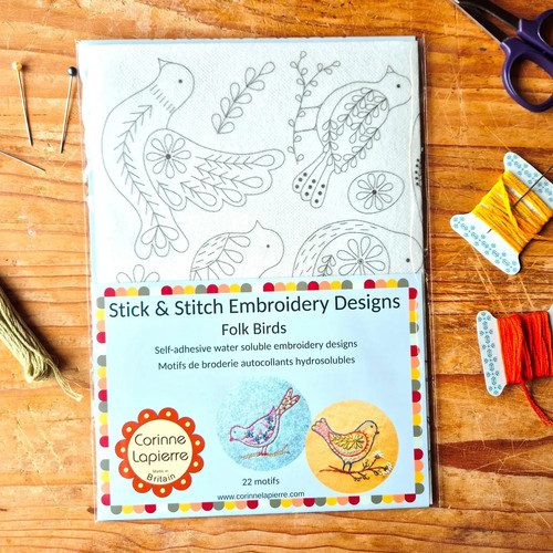 Stick stitch embroidery - stick, &