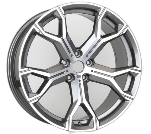 Gunmetal machined 20x9 - gunmetal,
