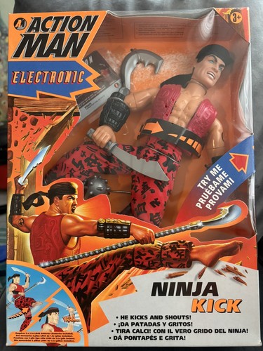 Action man ninja kick - action,