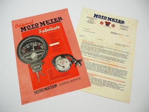 Brochure car motometer - brochure,