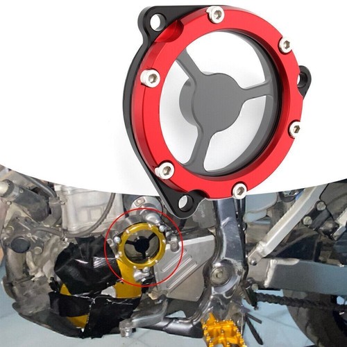 Red starter idle gear cover - starter,