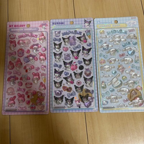 Sanrio kuromi drop sticker - kuromi,