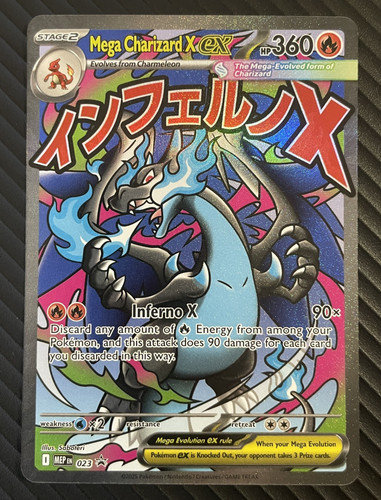 Near mint mega charizard ex - near, x