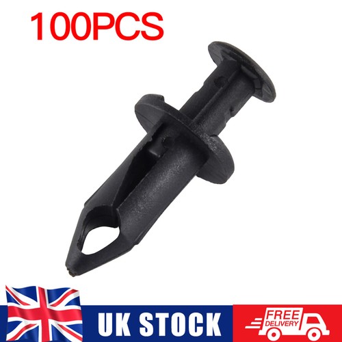100x plastic body fender clips - 100x,