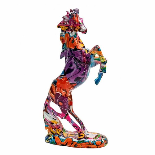 Rearing horse figurine elegant - figurine,