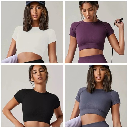 Women yoga top seamless - top,