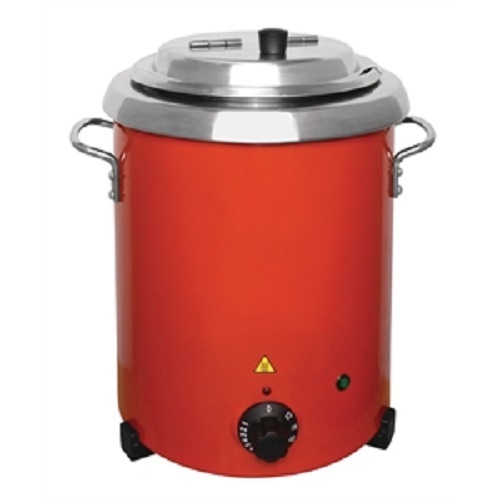 Buffalo red soup kettle with - red,