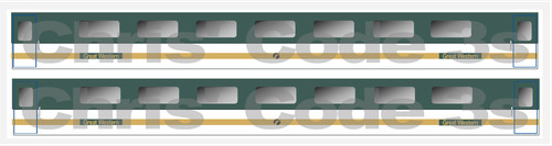 Adhesive vinyl coach decal - coach,