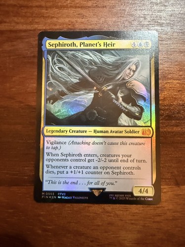 Sephiroth planet heir - heir,