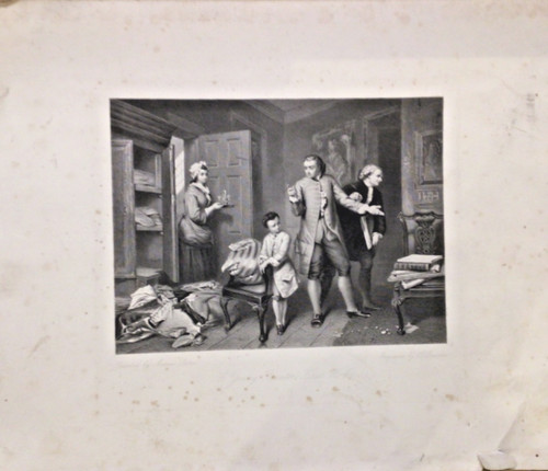 Antique engraving marcus - engraving, by