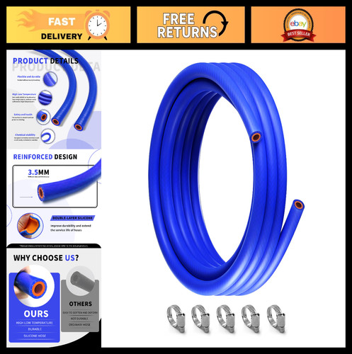 5ft heater hose coolant - 5/8",