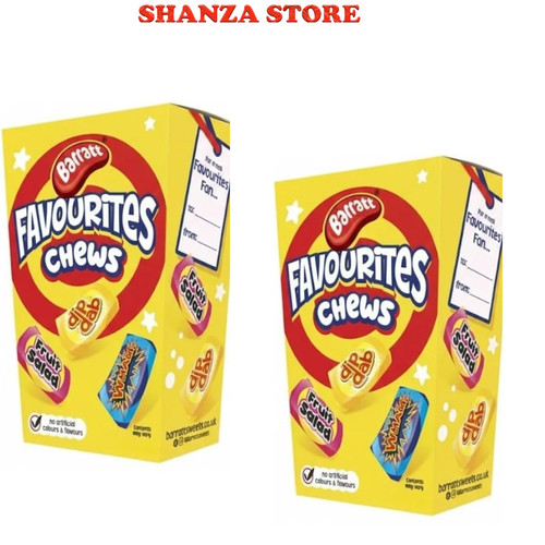 Barratt favourites chews 300g - barratt,