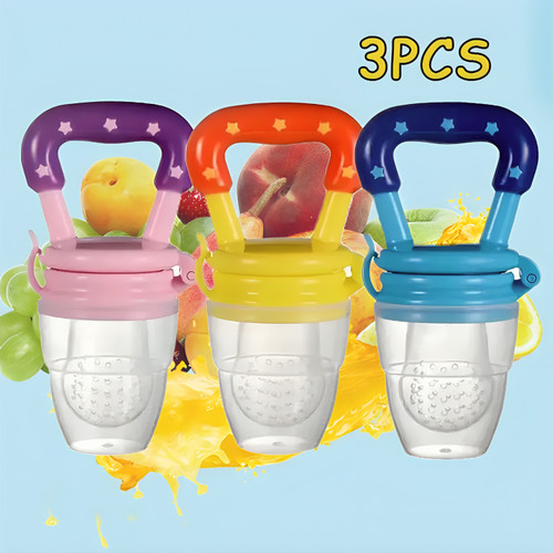Fruit fresh silicone teether - fresh,