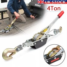 Tonne hand winch - winch, hook