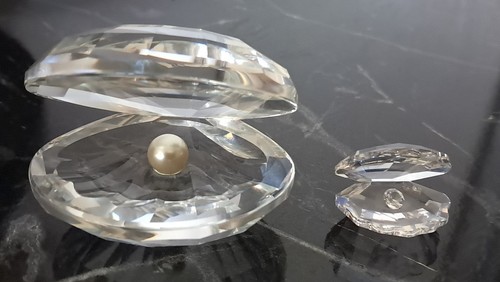 Swarovski large clam - large, clam/oyster