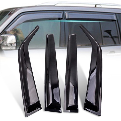 4pc tinted wind deflectors - tinted,