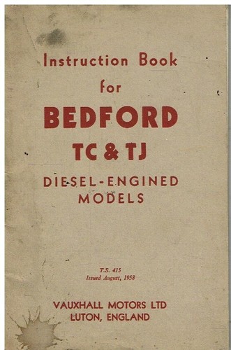 Bedford tj series - bedford, &