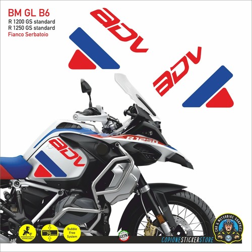 Motorcycle tank stickers bmw - tank,